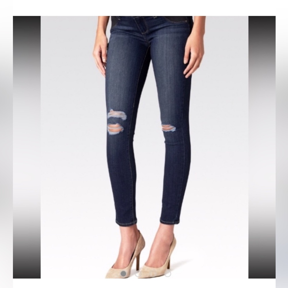 PAIGE Blue Skinny Jeans size 28